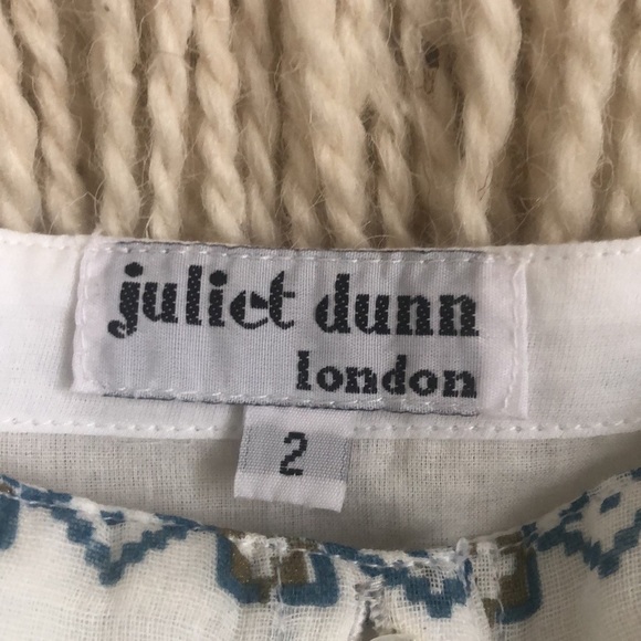 Juliet Dunn Nomad Midi Palladio Mirror Embellished Tie Shoulder Dress - Picture 7 of 8